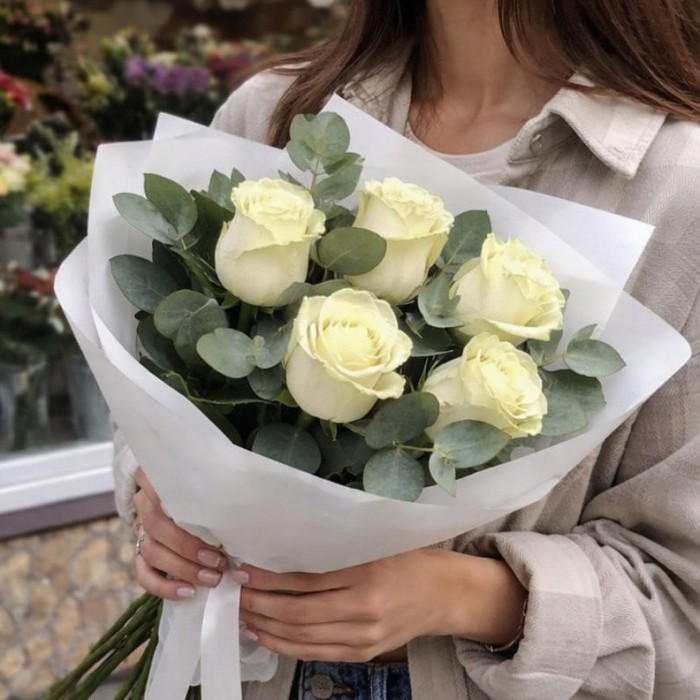 Букет 5 голландских роз