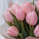 Букет 10 розовых тюльпанов