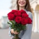 Букет 11 алых роз