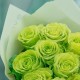 Букет 11 зеленых роз