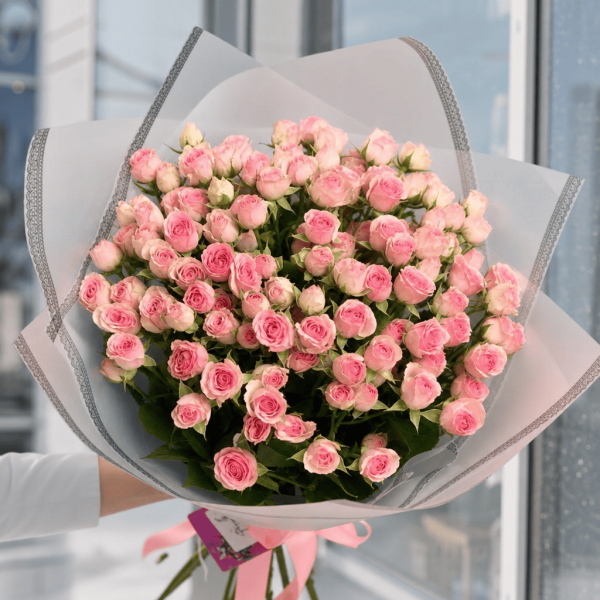 15 кустовых роз