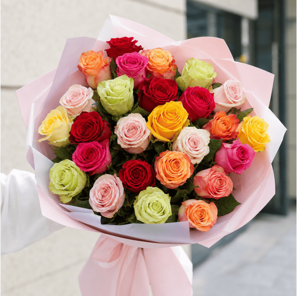 25 эквадорских роз