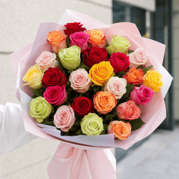 25 эквадорских роз