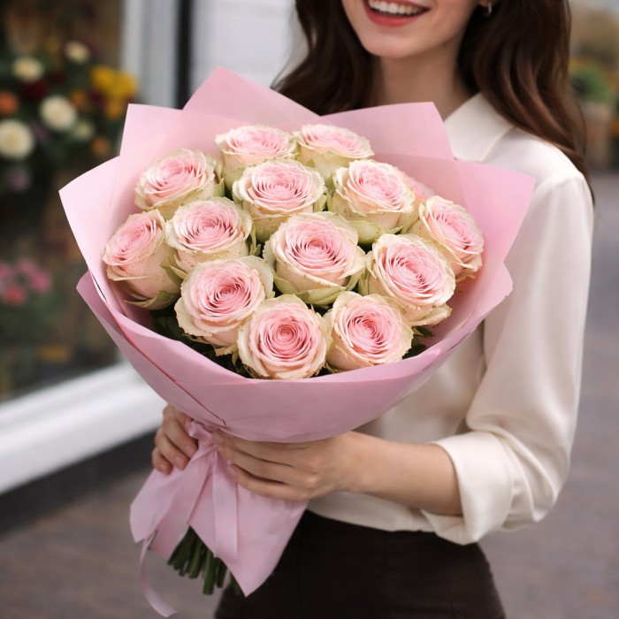 Букет 13 роз Фруттето